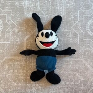 Disney Parks Exclusive Oswald the Lucky‎ Rabbit Classic Cozy Knit 11" Plush